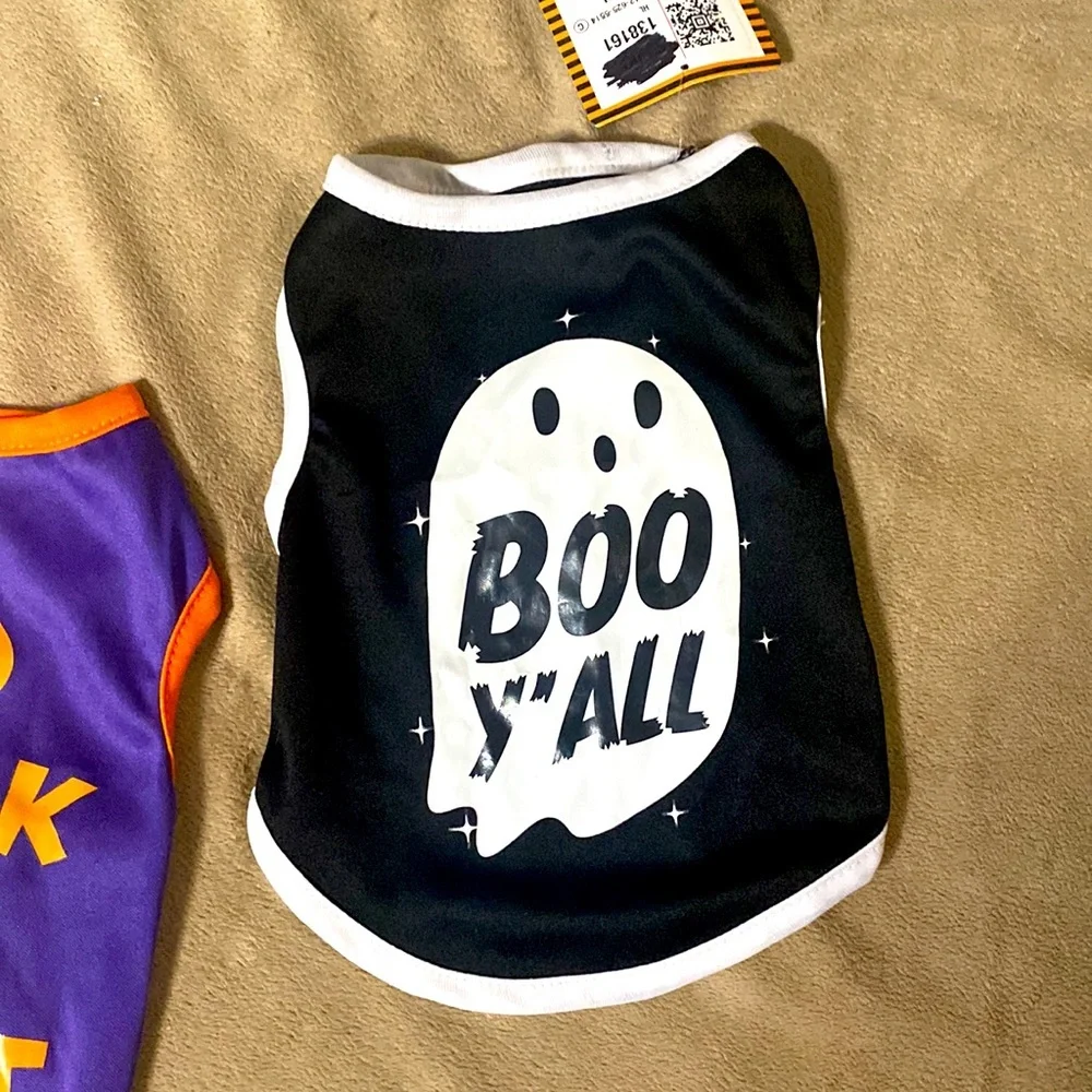 Halloween pet costume/T-shirt bundle of 2